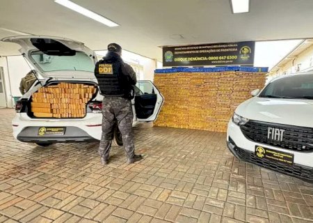 Traficantes abandonam R$ 5,2 milhões de maconha ao fugir do DOF