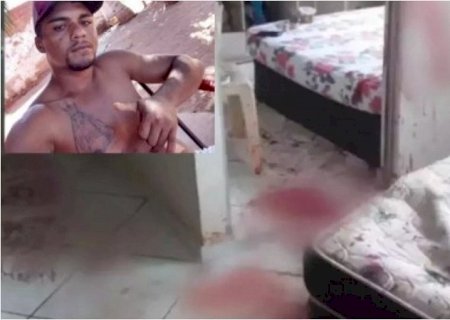 Filho vê pai sendo executado a tiros em cidade de MS; suspeito é identificado