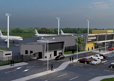 Novo terminal aeroportuário de Dourados começa a se transformar em realidade