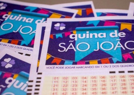 Morador de Dourados fatura R$ 19 milhões na Quina de São João
