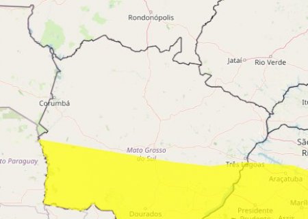 Temporal com granizo amea&ccedil;a 55 munic&iacute;pios de MS
