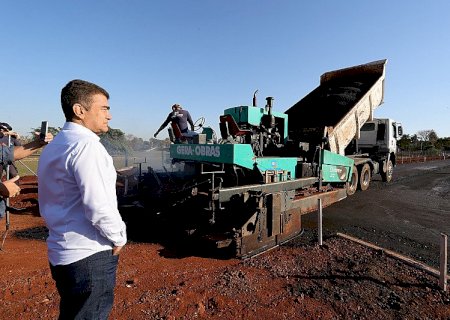 Duplicação da Aziz Rasselen avança e já muda cenário próximo ao Parque Antenor Martins