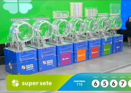 Lotomania, Quina e Super Sete: veja as dezenas sorteadas hoje