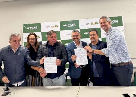 Uni&atilde;o transfere &aacute;rea de 4 mil hectares para assentamento rural em MS