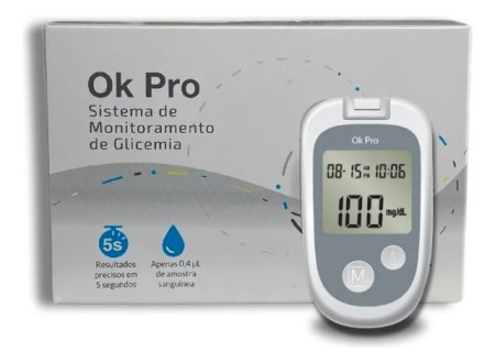Anvisa pro&iacute;be fabrica&ccedil;&atilde;o e venda do medidor de glicose sangu&iacute;nea "OK Pro"