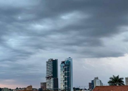 Quarta-feira tem alerta de tempestade com vendaval em todo o Mato Grosso do Sul