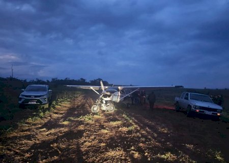 Ação contra o narcotráfico resulta na prisão de 4 pessoas e na apreensão de avião