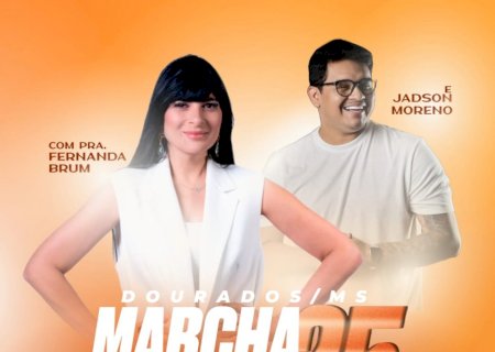 28ª edição da Marcha para Jesus acontecerá dia 18 de Outubro em Dourados