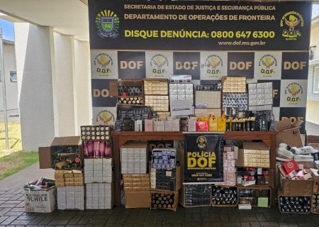 DOF prende casal com mercadorias ilegais que seriam entregues em Dourados