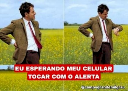 Arrebatamento? Alerta de perigo e atraso da Defesa Civil viram meme