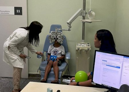Projeto leva triagens e consultas oftalmológicas para crianças em Dourados