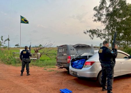 Jovem com tornozeleira eletrônica é preso com 412 quilos de maconha