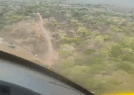 Chuvas reduzem em 90% inc&ecirc;ndio que atinge Serra do Amolar