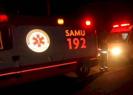 Mulher é atacada a golpes de facão e socorrida em estado grave
