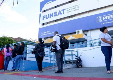 Semana termina com 1.477 vagas de trabalho abertas em 151 fun&ccedil;&otilde;es