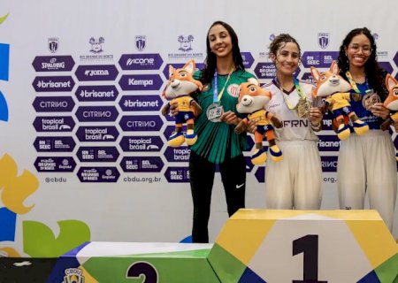 Atleta do taekwondo se despede de seu último JUBs com tricampeonato