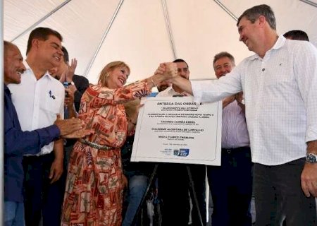 Durante agenda no interior, Riedel destaca busca por mais investimentos para MS