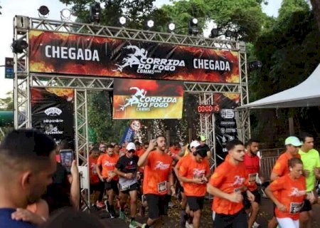 Atletas e militares compartilham experi&ecirc;ncias na 5&ordf; Corrida do Fogo