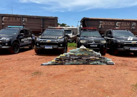 Polícia faz mais uma apreensão de cocaína em caminhão com minério