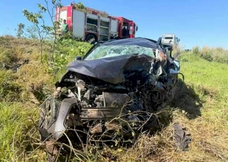 Morador de Bataguassu morre ap&oacute;s acidente em ultrapassagem na BR-267