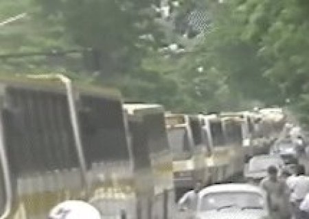 &Uacute;ltima greve foi no tempo da ficha, do cobrador e com o triplo de passageiros