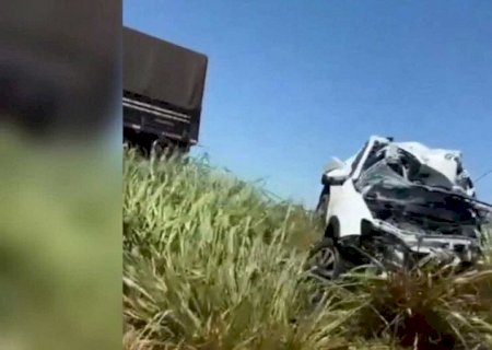 Pai descobre morte de filho ao ligar para ele após acidente na MS-295