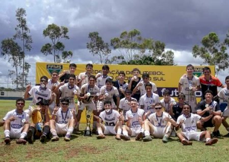 Oper&aacute;rio conquista o Sul-Mato-Grossense Sub-17 e garante vaga na Copa do Brasil