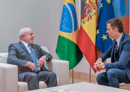 Lula agradece a Sánchez por apoio sobre acordo com UE