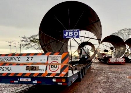 Transporte de carga superdimensionada deixar&aacute; tr&acirc;nsito lento em 2 rodovias