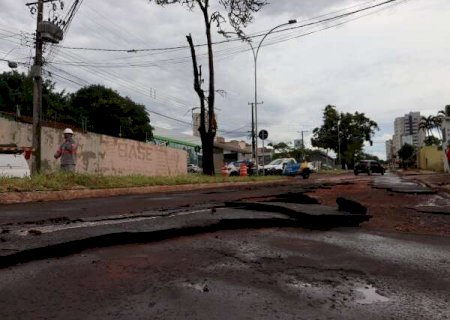 Ap&oacute;s chuva forte, Rachid Neder &eacute; interditada para in&iacute;cio de reparos emergenciais