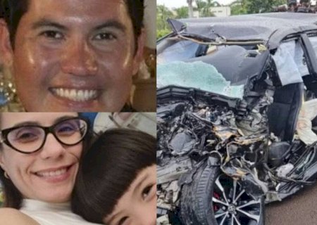 Tragédia na SP-563 mata servidora do TJMS, marido e filho de 7 anos