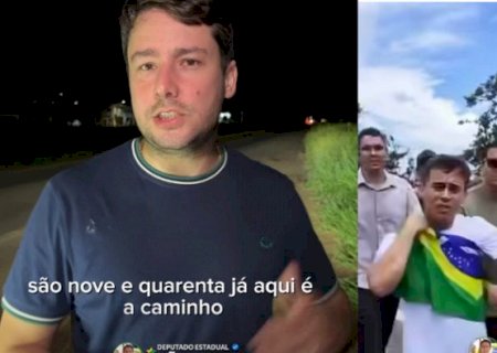 Deputado de MS entra na caminhada liderada por Nikolas Ferreira rumo a Brasília