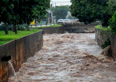 MS entra em alerta de chuva e ventos de at&eacute; 60 km/h