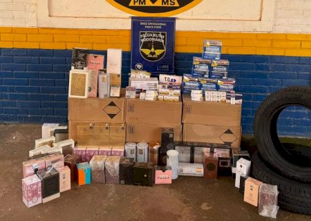 Polícia intercepta contrabando de emagrecedoras e prejuízo chega a R$ 500 mil