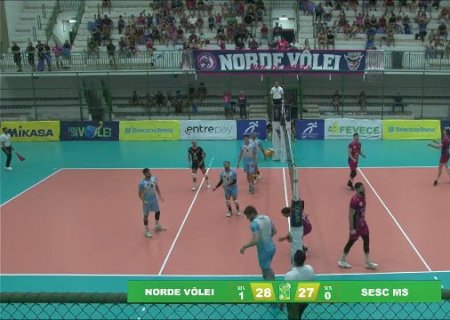 Em sequ&ecirc;ncia negativa, Sesc MS V&ocirc;lei &eacute; derrotado por time de Fortaleza