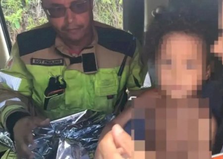 Menina de 4 anos que desapareceu em região de mata é encontrada em MG