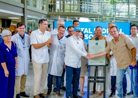 Lula inaugura pronto-socorro do Hospital Federal Cardoso Fontes no Rio