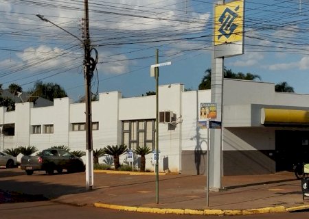 Sindicato aciona Defesa Civil por risco estrutural em agência do Banco do Brasil em Itaporã