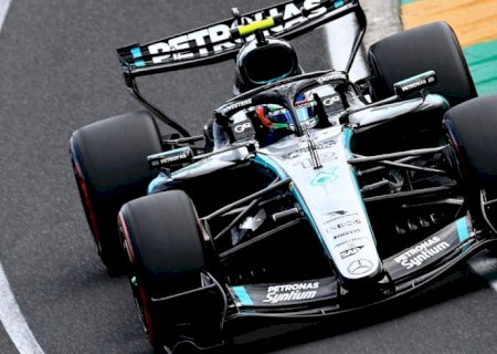 GP da Austrália: Mercedes domina classificação com Russell e Antonelli