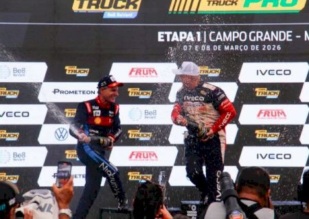 Com largada no calor e fim na chuva, Copa Truck define campe&otilde;es em Campo Grande