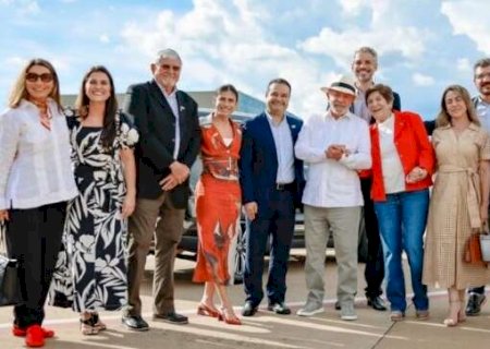&ldquo;Vamos vencer&rdquo;, disse Lula a F&aacute;bio Trad e Gilda, pr&eacute;-chapa do PT para o Governo