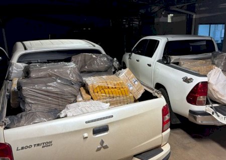 Polícia Federal apreende uma tonelada de maconha em depósito na fronteira