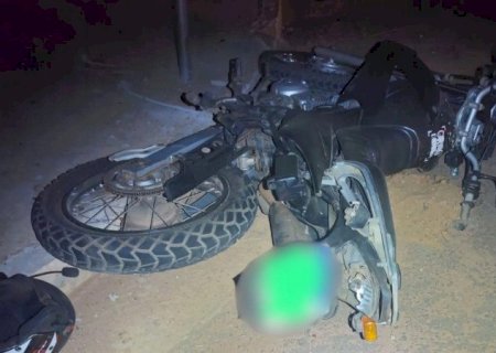 Adolescente morre após perder controle de moto ao fugir da polícia em Coxim
