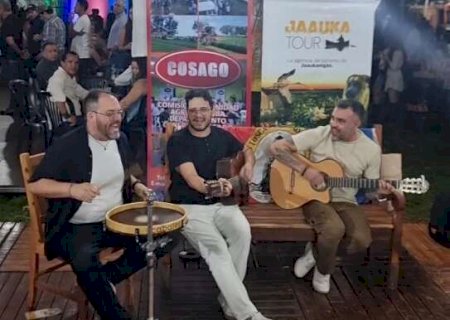 Argentinos trazem dan&ccedil;a e costumes para o povo curtir na exposi&ccedil;&atilde;o