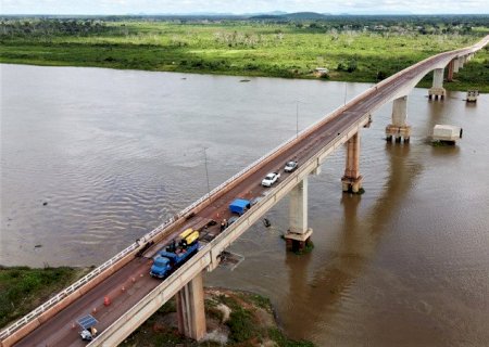 Ponte sobre o Rio Paraguai entra em nova fase de recuperação com investimento de R$ 11,7 milhões