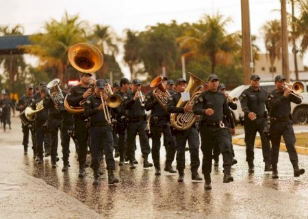 Banda da PM pode virar patrimônio cultural em MS e ter acesso a investimentos com projeto de Coronel David