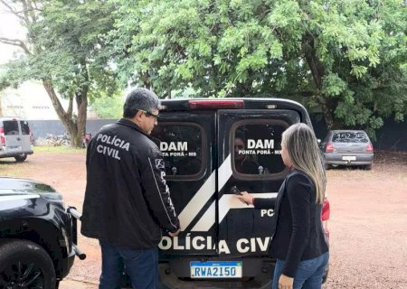 Homem invade delegacia para intimidar mulher e acaba preso em flagrante em Ponta Porã