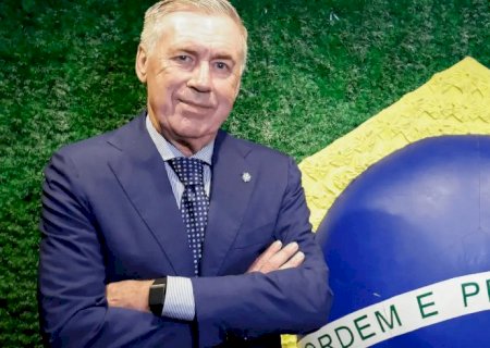 CBF anuncia ampliação de contrato com técnico Carlo Ancelotti