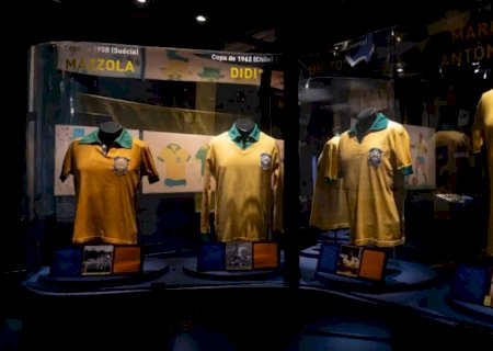 Futebol: exposição conta a história da camisa canarinho