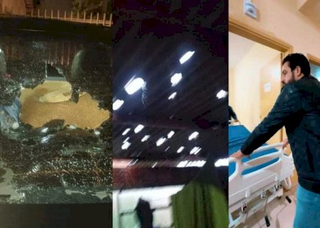 Temporal provoca danos em 200 casas e afeta atendimento no hospital de Deodápolis
